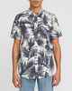 VOLCOM MENS MAS PALMAS S/S DRESS SHIRT - WHITE FLASH