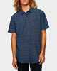 BILLABONG MENS SUNDAYS FLORAL RAYON DRESS SHIRT - NAVY