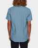 BILLABONG MENS ALL DAY S/S DRESS SHIRT - POWDER BLUE