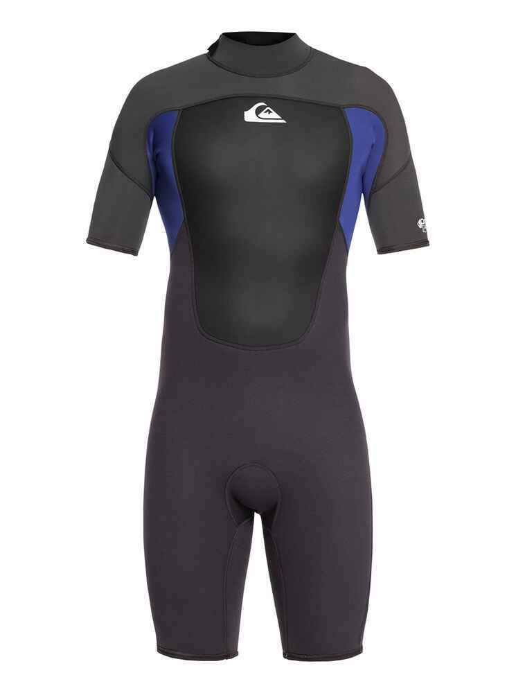 QUIKSILVER MENS 2MM PROLOGUE SPRINGSUIT BLACK / BLUE SurfMens