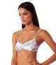 RHYTHM LADIES COPACABANA TRILETTE BIKINI TOP - WHITE