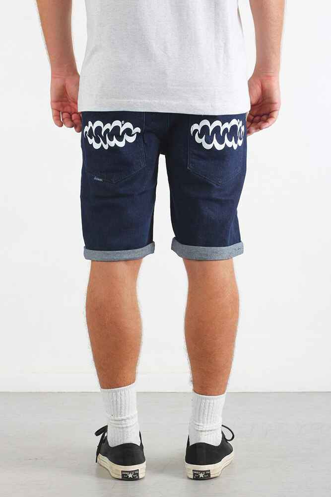 LOWER MENS LEANER SHORT - INDIGO 