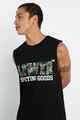 LOWER MENS CUT TANK - GOLDBERG - BLACK