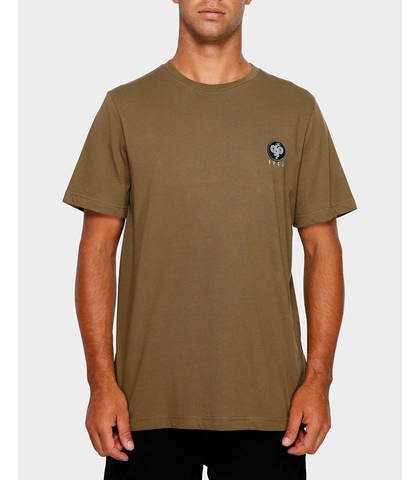 RVCA SERPENT TEE - CADET GREEN