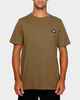 RVCA SERPENT TEE - CADET GREEN