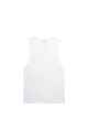 ILABB MENS CAPSIZE MUSCLE - WHITE 