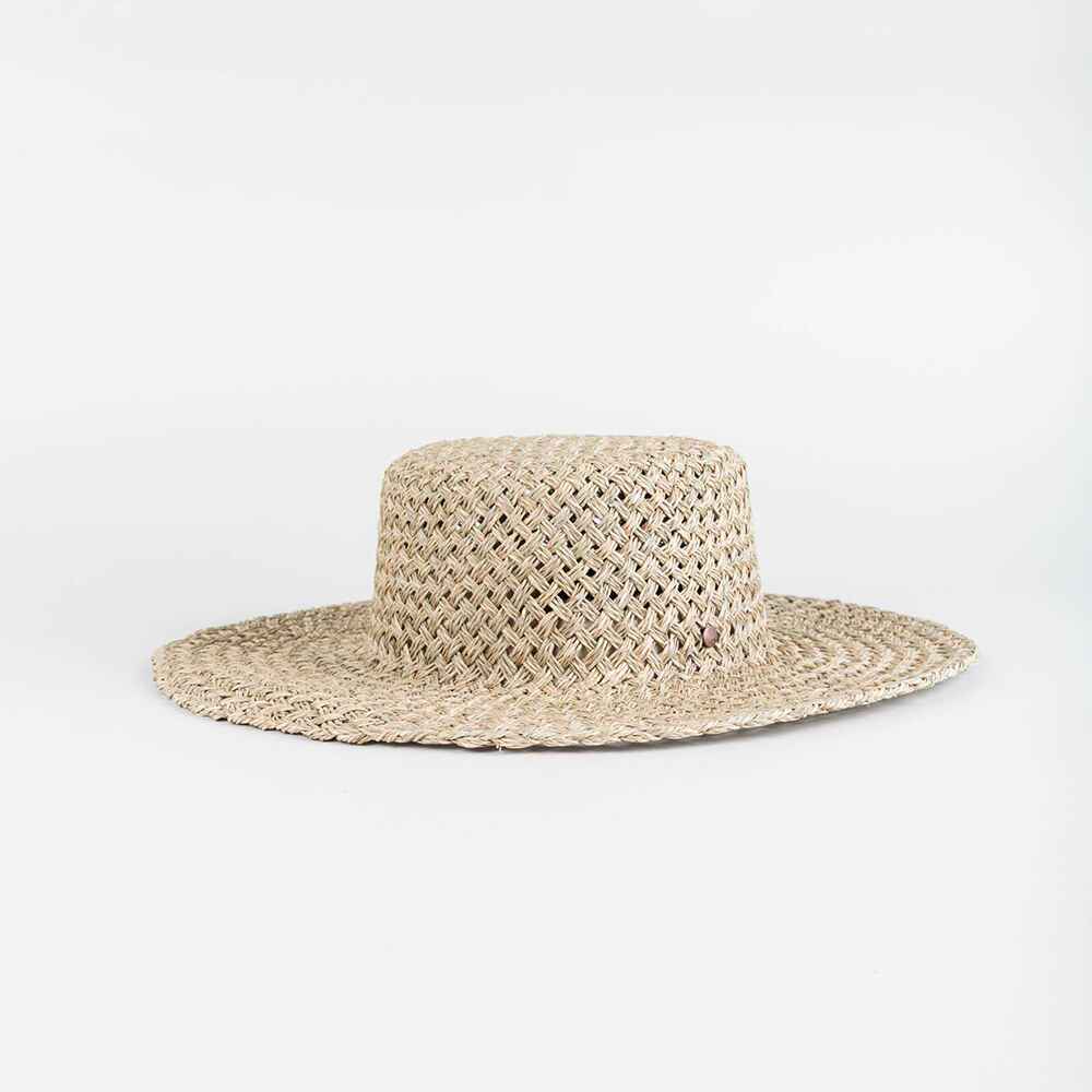 RUSTY LADIES KAIA STRAW HAT - NATURAL - Womens-Accessories : Sequence ...