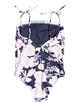 ROXY GIRLS WILD FLOWERS ONE PIECE SWIMSUIT - MOOD INDIGO 