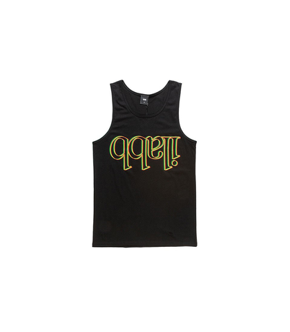 ILABB MENS DIMENSIONS RASTA SINGLET - RASTA