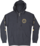 SALTY CREW PALOMAR ZIP FLEECE - NAVY HEATHER
