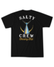 SALTY CREW TAILED S/S TEE - BLACK