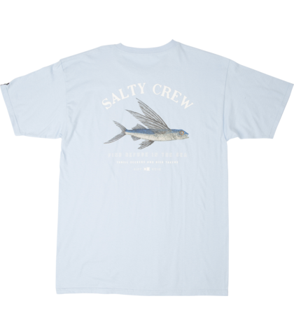 SALTY CREW FLYER S/S TEE - LIGHT BLUE