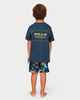 BILLABONG KIDS - GROMS UNDER CUT TEE - NAVY