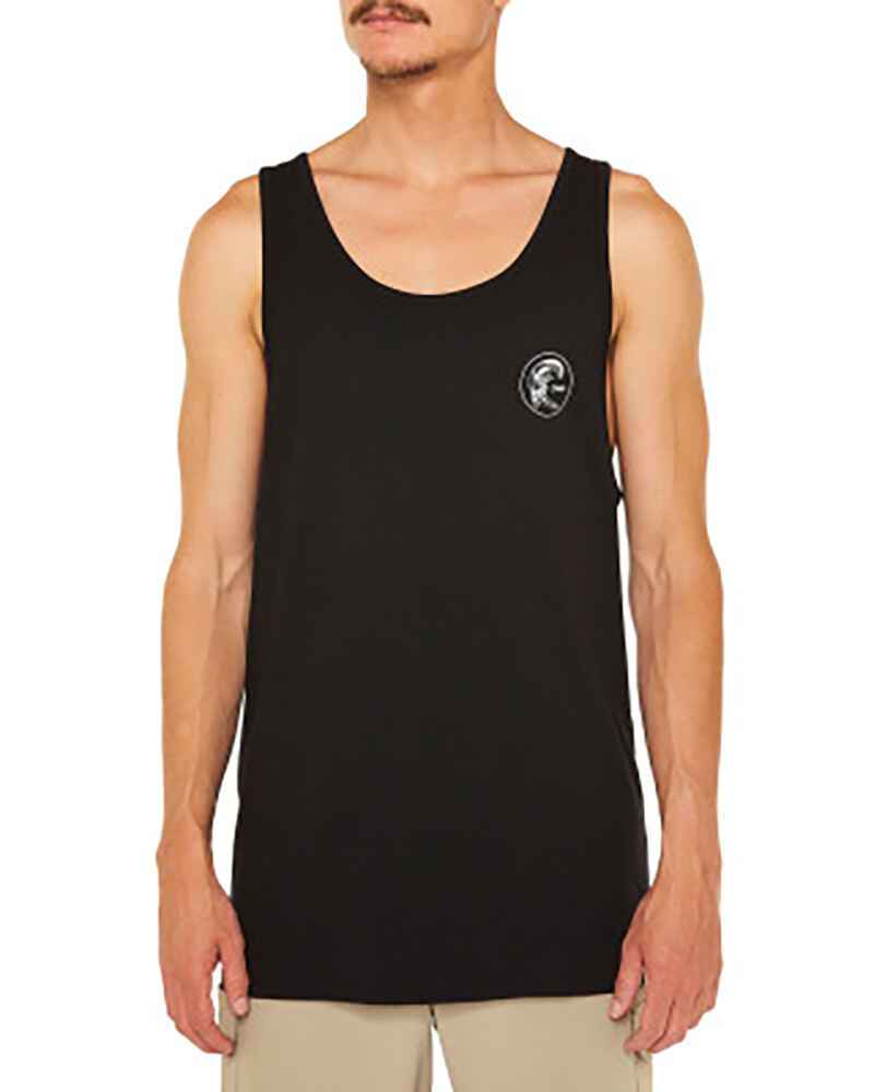 O'NEILL MENS JACKS BASE TANK BLACK MensTops Sequence Surf Shop
