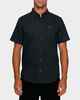 RVCA MENS THAT'LL DO STRETCH S/S DRESS SHIRT