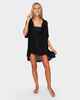 BILLABONG LADIES SEEK AND FIND COVERUP - BLACK PEBBLE