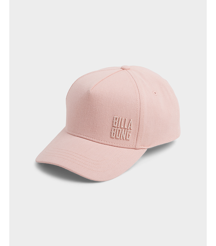 BILLABONG LADIES SIDE STACK CAP - DUSTY PINK
