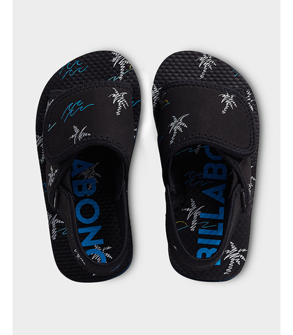 BILLABONG KIDS - GROM ISLAND SLIDES - BLACK