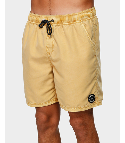 BILLABONG MENS ALL DAY OVERDYE LAYBACK BOARDSHORT - NECTAR