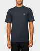 BILLABONG MENS LF S/S RASHSHIRT - BLACK HEATHER