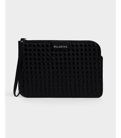 BILLABONG WEAVE WALLET - BLACK