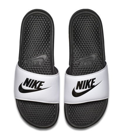 NIKE BENASSI SLIDE - BLACK / WHITE