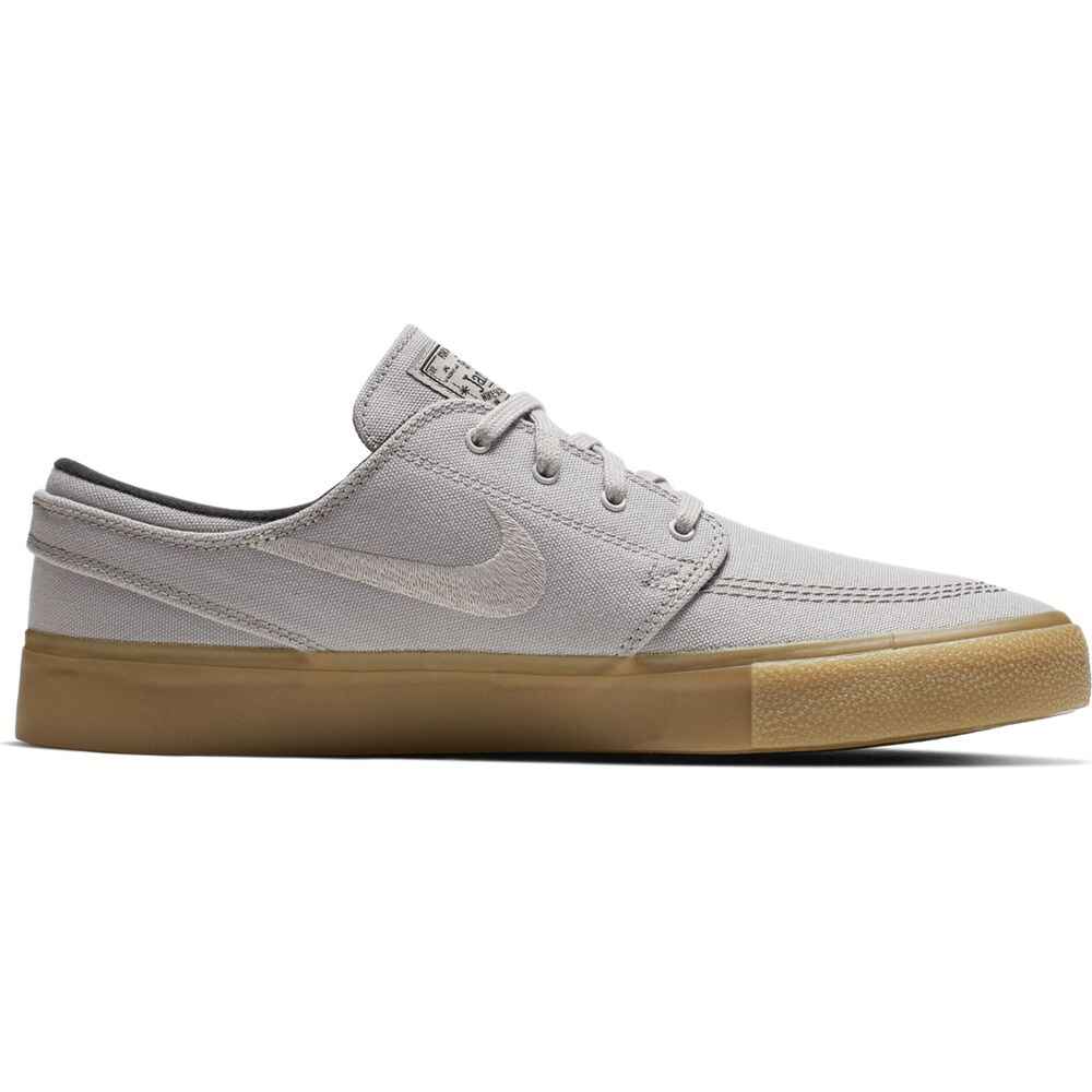 NIKE SB ZOOM JANOSKI CANVAS SHOE - GREY / GUM - Footwear-Shoes ...