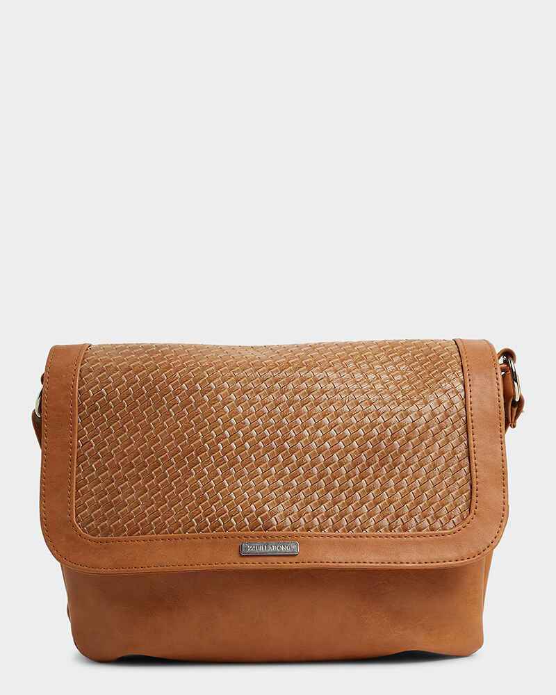 BILLABONG LADIES WEAVE CARRY BAG - TAN - Womens-Accessories : Sequence ...