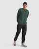 HUFFER MENS OGO TRUE CREW - RACING GREEN