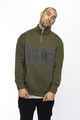 FEDERATION MENS PANEL ZIP UP - BEND - OLIVE / CHARCOAL
