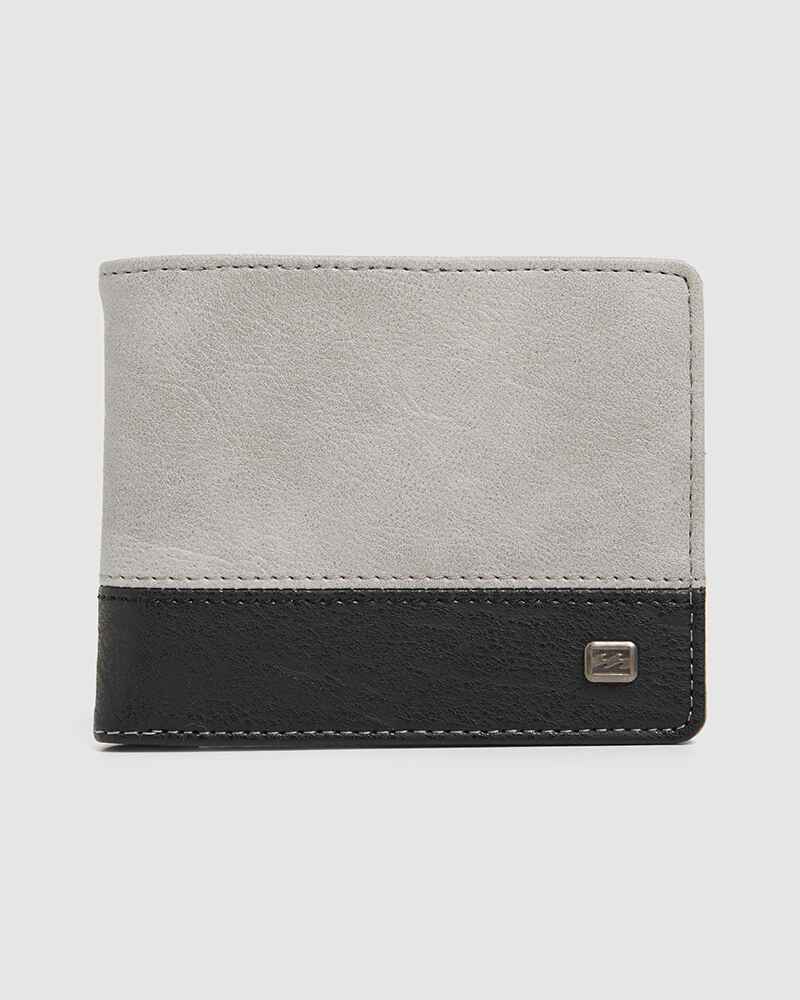 BILLABONG MENS DIMENSION WALLET GREY BILLABONG MENS W20