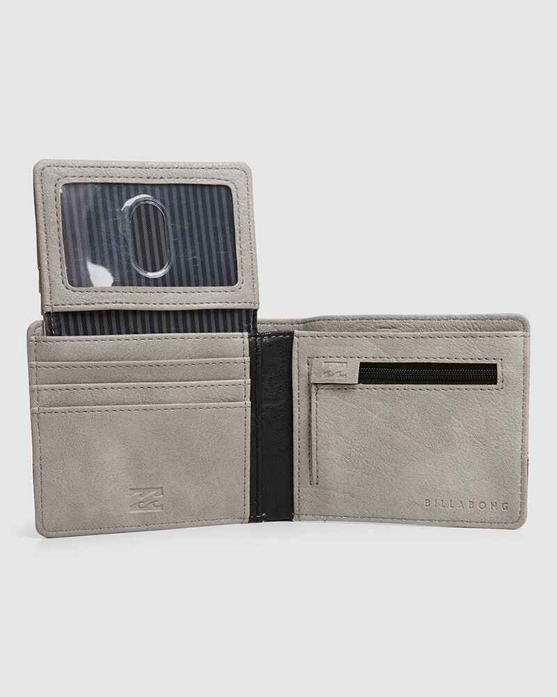 BILLABONG MENS DIMENSION WALLET GREY BILLABONG MENS W20