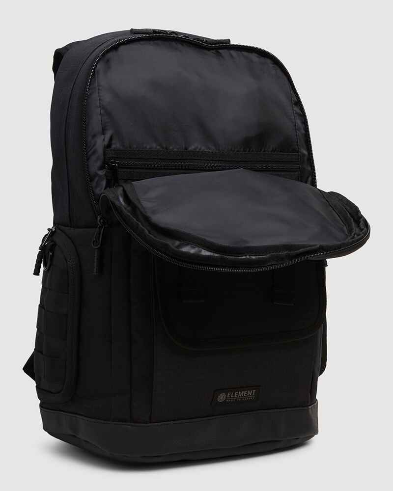 ELEMENT MENS CYPRESS RECRUIT BACKPACK ALL BLACK ELEMENT W20