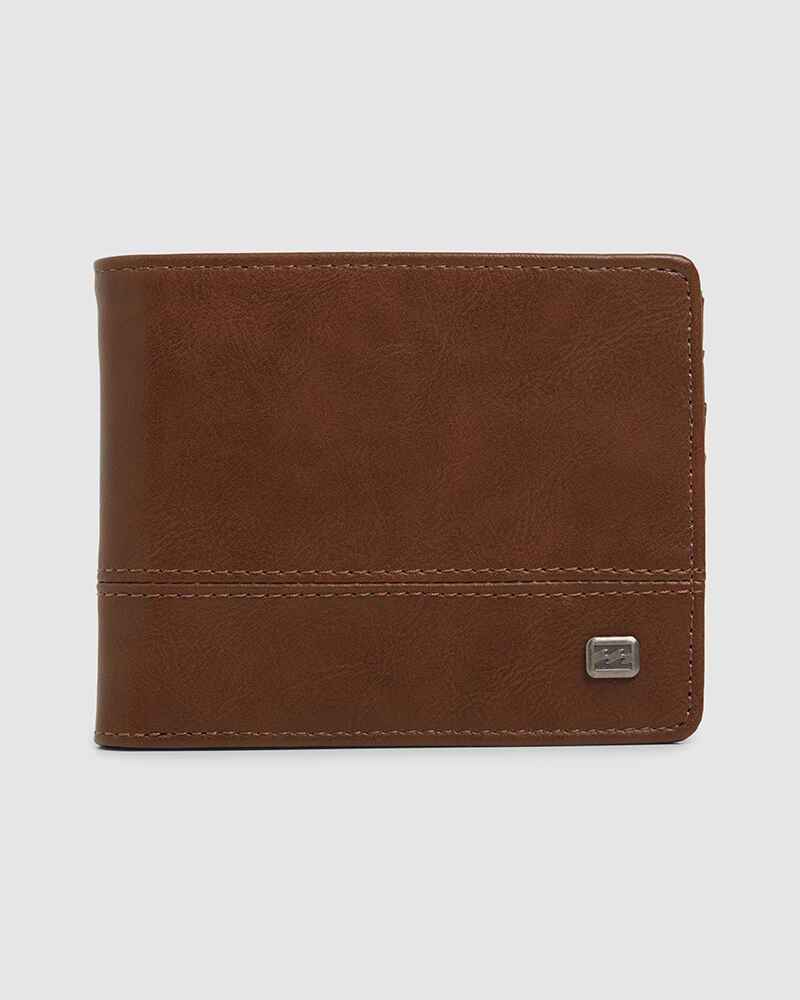 BILLABONG MENS DIMENSION WALLET JAVA GRAIN BILLABONG MENS W20