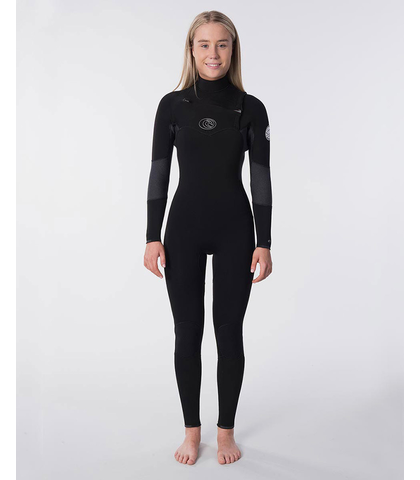 RIPCURL LADIES FLASHBOMB 4/3 CHEST ZIP STEAMER - Surf-Womens Wetsuits ...