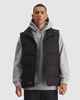 HUFFER MENS CLASSIC DOWN PUFFER VEST - BLACK