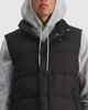 HUFFER MENS CLASSIC DOWN PUFFER VEST - BLACK