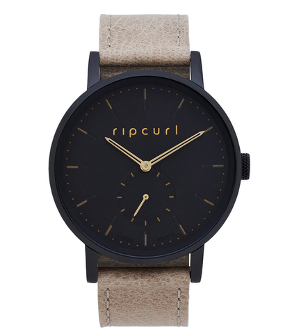 RIPCURL LADIES CIRCA LEATHER WATCH - MIDNIGHT - 4029
