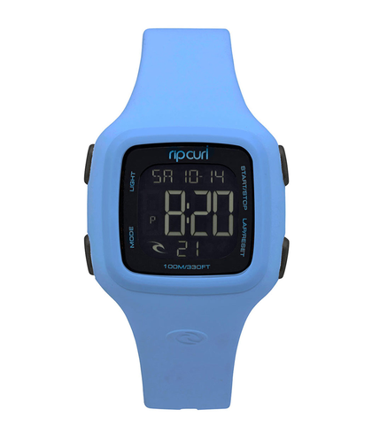 RIPCURL CANDY 2 DIGITAL SILICONE WATCH - BABY BLUE 3151