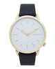 RIPCURL LADIES SUPER SLIM GOLD LEATHER WATCH - WHITE 1000