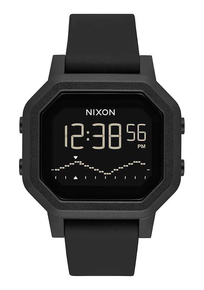 NIXON SIREN WATCH ALL BLACK WomensAccessories Sequence Surf Shop