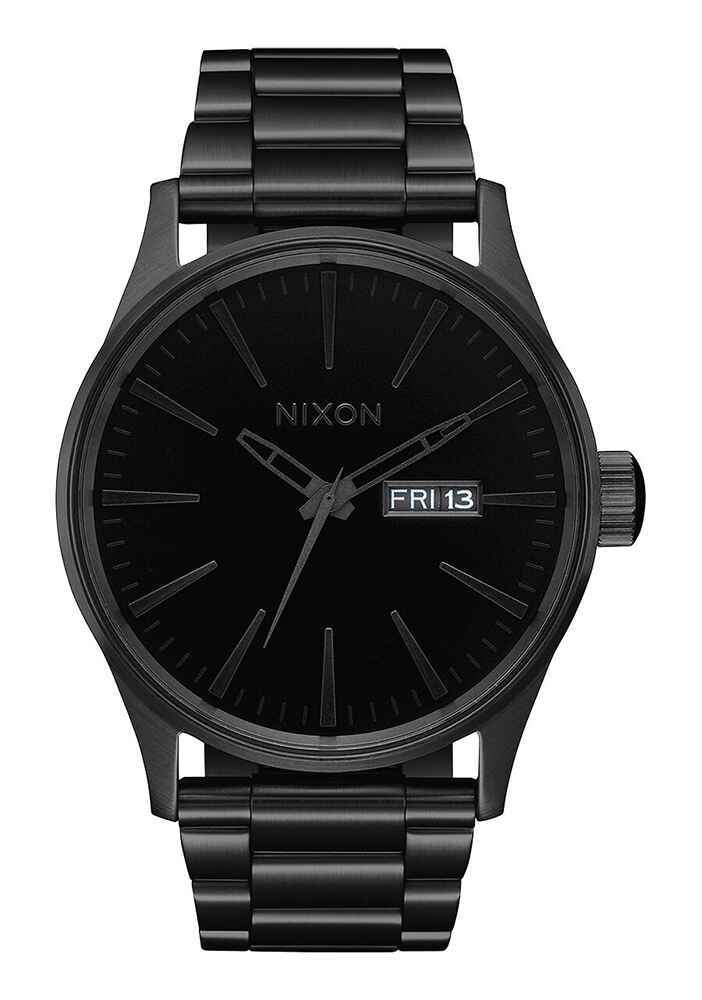 NIXON SENTRY SS WATCH ALL BLACK / BLACK MensAccessories Sequence