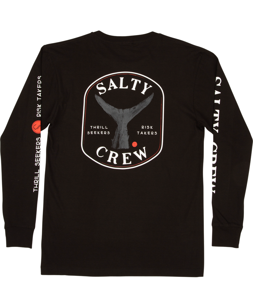 SALTY CREW FISHSTONE PREMIUM L/S TEE - BLACK - Mens-Tops : Sequence ...