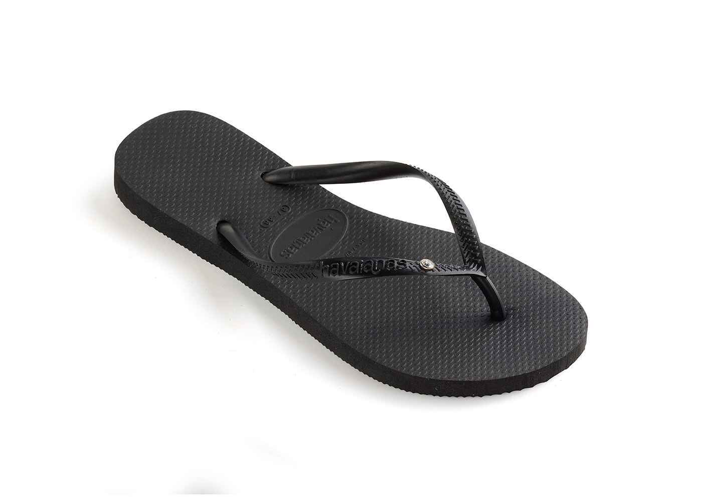 havaianas black crystal