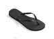 HAVAIANAS SLIM SW CRYSTAL JANDAL - BLACK