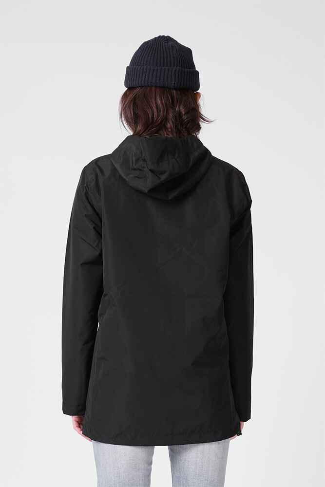 RPM LADIES SHOWER PROOF JACKET BLACK WomensTop Sequence Surf