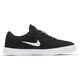 NIKE SB BOYS CHECK CANVAS SHOE - BLACK/WHITE 003