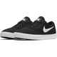 NIKE SB BOYS CHECK CANVAS SHOE - BLACK/WHITE 003