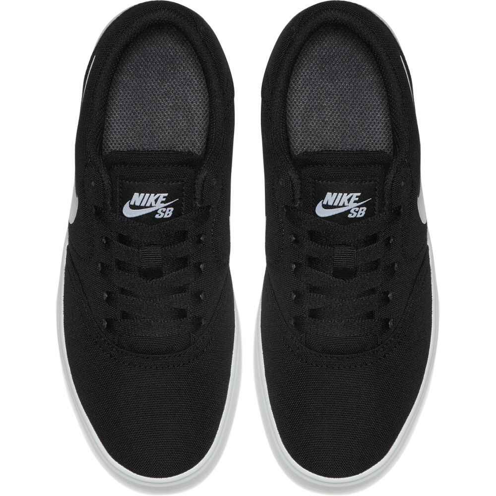 NIKE SB BOYS CHECK CANVAS SHOE - BLACK/WHITE 003 - Footwear-Youth Shoes ...