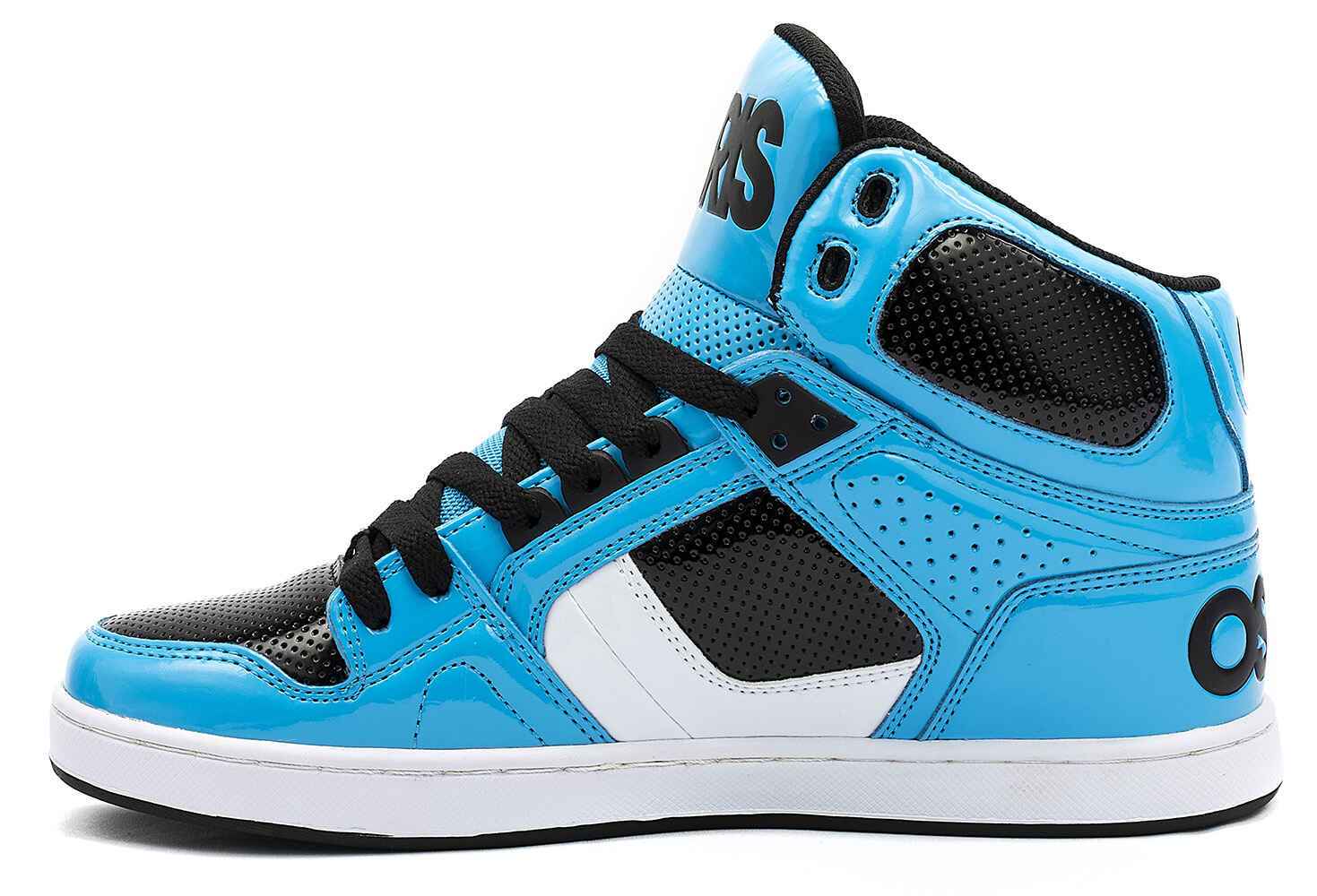 OSIRIS NYC 83 SHOE CYAN / WHITE / BLACK FootwearShoes Sequence Surf Shop OSIRIS W20
